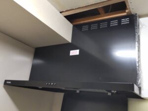 広島キッチン取付け隊　マンションのレンジフードリフォーム術　　